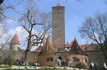 Burgtor in Rothenburg ob der Tauber